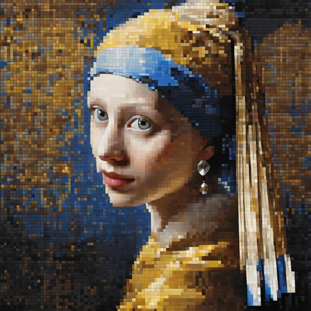 Pixelated Elegance